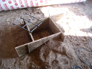 Footing for new floor support