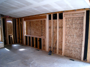 New windows and door in living room