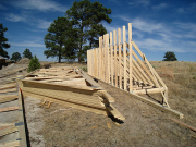 Roof Girders are Built on the Ground  