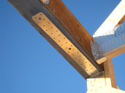 Drag Strap Under Steel Beam has to be Welded  