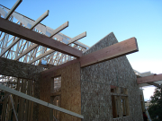 Kitchen Roof Beam Outriggers  