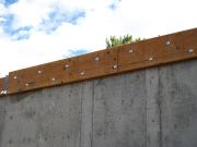 LVL Ledgers Bolted 8 OC with Titan Bolts