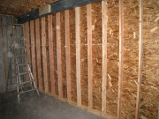 Extra Structural Wall in Meachanical Room  
