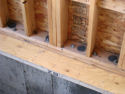 Extra Anchor Bolts are Set in Epoxy  