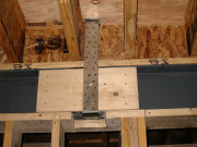 Strap Hold Down in Basement  