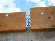 Some Hangers are Bolted to Foundation