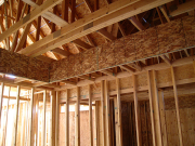 Soffits in Laundry Room  