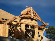 Living Room Timber Truss  