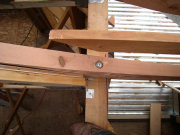 Timber Tails Bolted Down with 12 Inch Lugs  