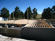 Floor Joists Installed