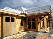 Master Suite Roof is Finished  