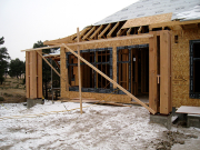 4-Ply Columns at Entry in Place  