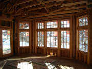 Master Bedroom has 14 Windows and Big Door  