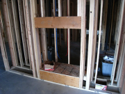 Fireplace Openings Framed  