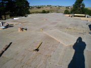 Floor being Sheathed
