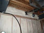 Top of Insulated Mechanical Room Wall  