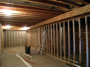 Extra Soffits in Storage Room  
