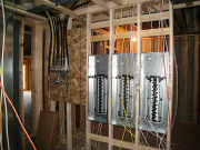 Electrical Panels in Mechanical Room  