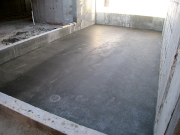 Radiant Heat & Slab Finished in Swimming Pool Area