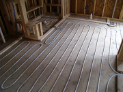 Pex Tubing in Master Bathroom  