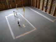 Floor Sleepers in Kitchen  