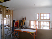 Drywall Installation at Garage Walls  