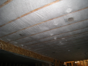 Basement Ceilings are Insulated for Radiant Heat  