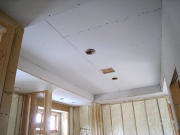 Drywall at Master Bathroom Ceiling  