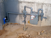 Gas Meter Installed  