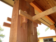 Post Outridges Braced in Place  