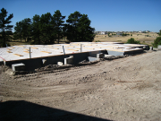 Back of Main House is Backfilled & Compacted