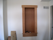Niche at guest bedroom