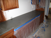 Kitchen countertops installed