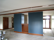 Gallery walls at kitchen and breakfast room