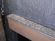 Flashing above timber headers