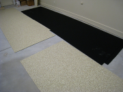 Special flooring for exercise room