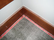 Carpet strips and padding