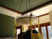 Light in dining room