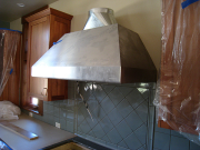 Range hood nearing completion
