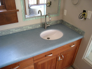 Countertops in master bath