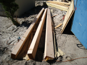 Really Nice Timber Beams Delivered