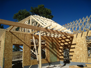 Timber Beams in Place