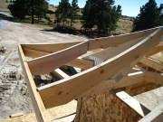 Detail of Little Radius Rafters by Hip