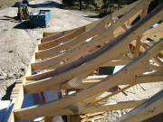 Roof Radius before Sheathing  