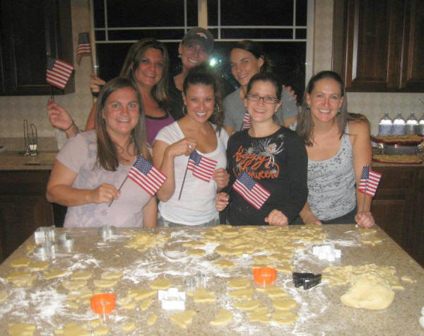 Melissa and Her All American Cookie Bakers