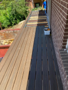 New Trex deck surface