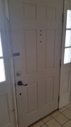 Before - Entry door