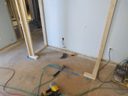 Framing master closet