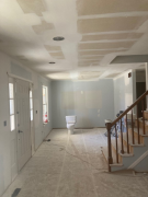 Living room & dining room ceilings