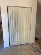 New master closet & doors